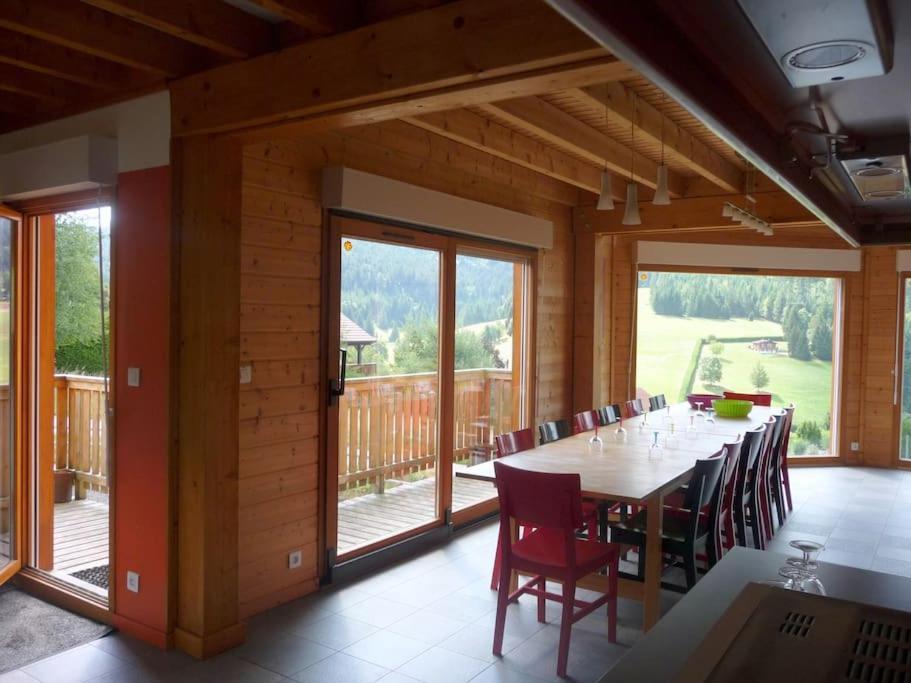 Grand Valtin : Chalet Ecolo 4 Etoiles 14 Personnes Ban-sur-Meurthe-Clefcy Экстерьер фото