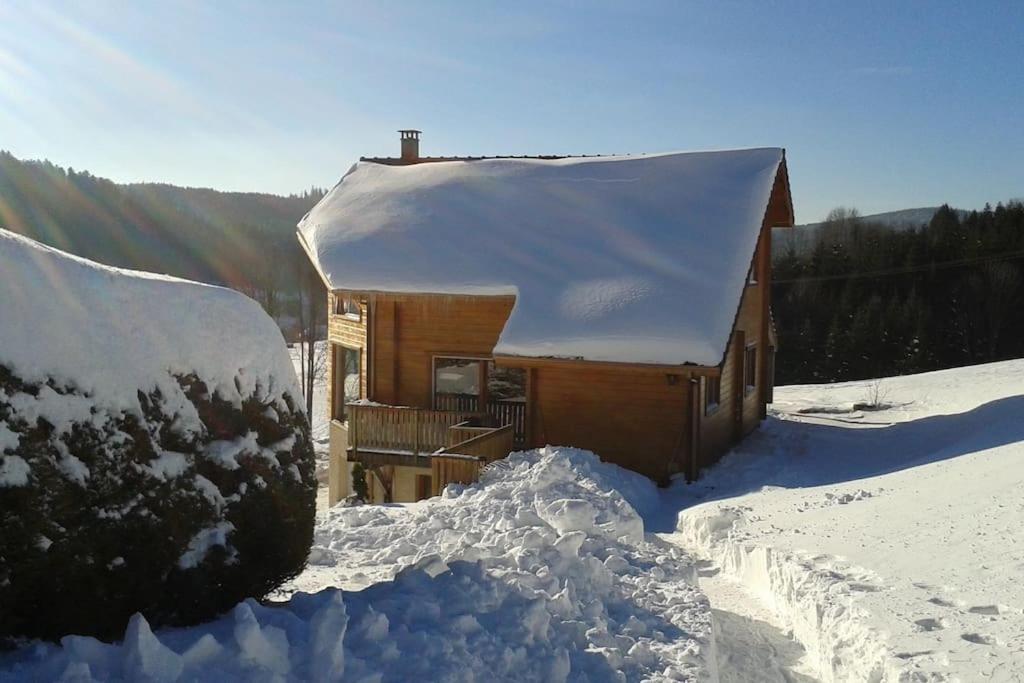 Grand Valtin : Chalet Ecolo 4 Etoiles 14 Personnes Ban-sur-Meurthe-Clefcy Экстерьер фото